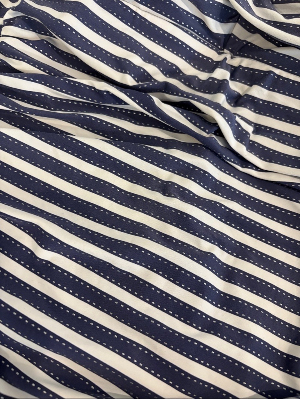 NIPTUCK Joanne twist front one piece bathing suit striped swim suit ruching 14 - Picture 9 of 14